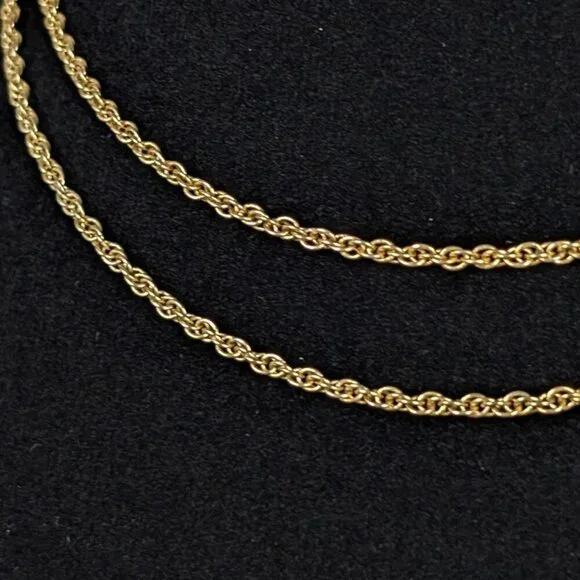 V. Dainty Rope Chain Necklace - Picture 2 of 5